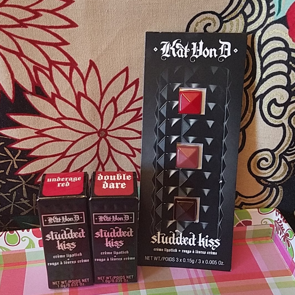 Kat Von D lipstick bundle
